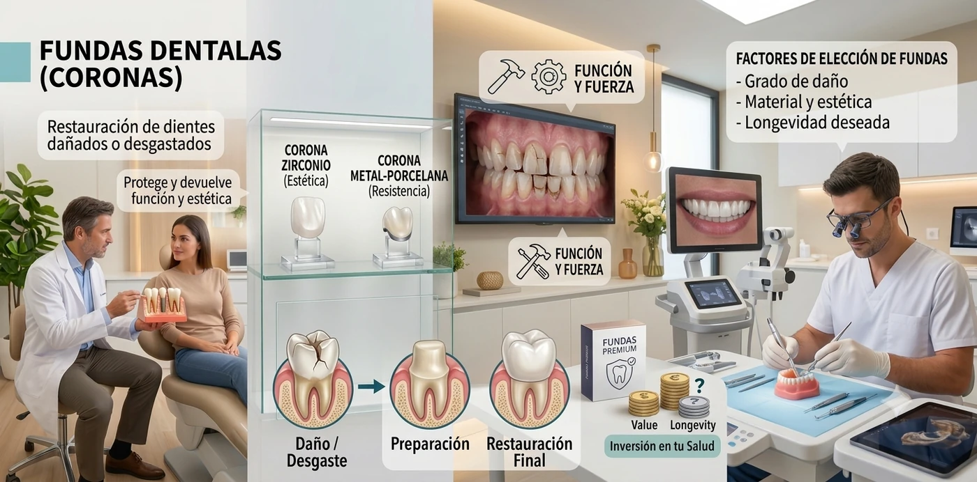 Fundas dentales coronas Fundas dentales
